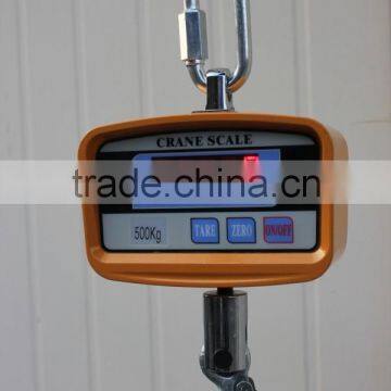 Mini Portable Crane Scale 300kg 0.1kg LCD Display Digital Electronic Hook