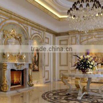 Jieli wall panel marble pvc