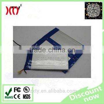 XTY556070 rechargeable cheap low voltage 3.7v 2500mah lipo batteries for digital video device