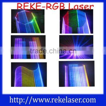 RGB Full Color 5000mw Ilda Animation laser light