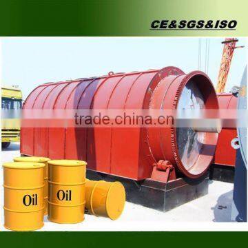 High quality recycle plastic making oil
