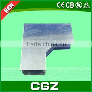 Galvanized metal floor wire protection groove of the wire groove