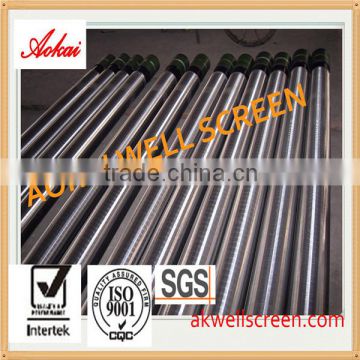 stainless steel Johnson screen pipe/Bend wedge wire screen/wedge wire screen pipe for drilling well