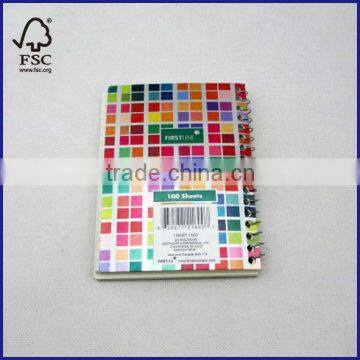 Laser-covered Notebook Cheap Price With Double Wire to Dollar Tree Shop photo-4