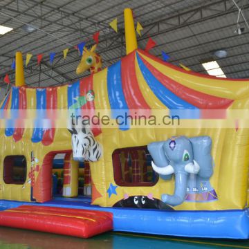 New Product Circus Inflatable Amusement Park Inflatable Fun City Inflatable Playground For Kids