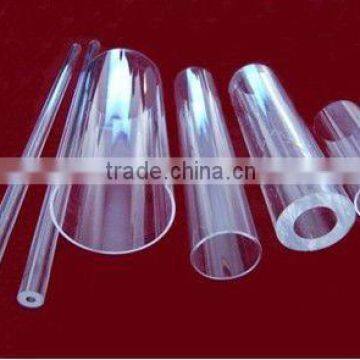 Small Size Clear Quartz Tube