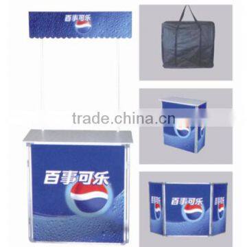 Portable Expo Customized Folding Screen Promotional Table, Aluminum Advertising Table photo-3