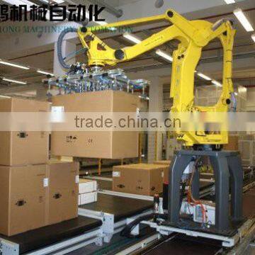 robot palletizer for fertilizer and feed packing