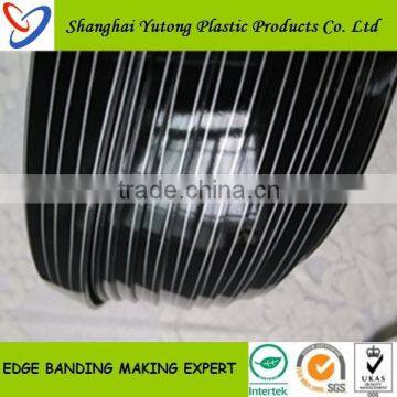 PVC edge banding trimmer, furniture accessory plastic shelf edge