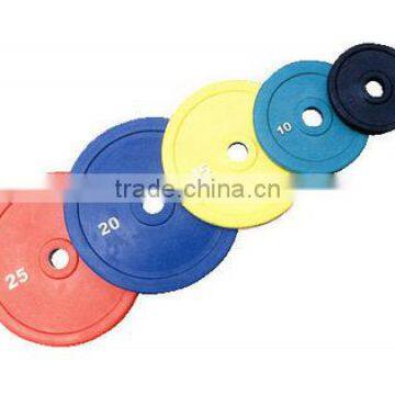 Rubber coated weight plate dy-wp-006B