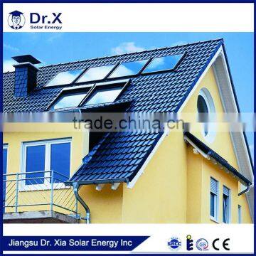 High Quality Compact solar water heaters,split pressure flat solar water heater