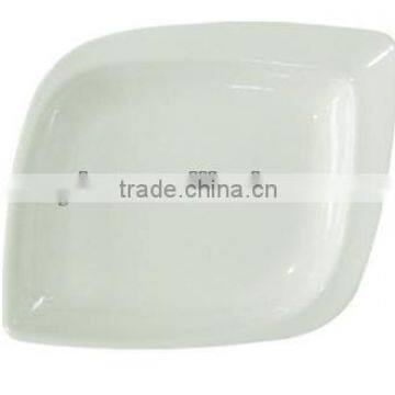 square leaf shaped melamine sauce dish