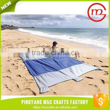 Superior assured trade portable cheap beach mat with backrest