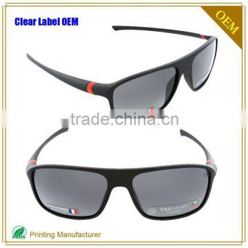 Clear Private Label Sticker Custom Logo Print For Sunglasses