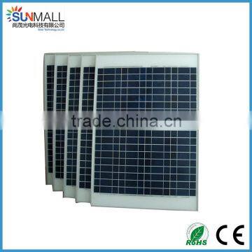 Hot Sale Poly Textured 220W High Voltage Glass Laminated Solar Panel