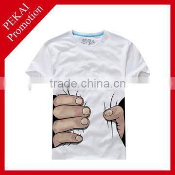 Custom wholesale in china promotional printed t-shirt