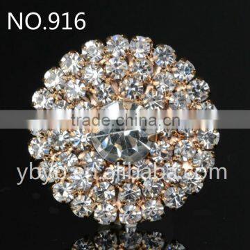 Black rhinestone with claw setting, Crystal present stone for garment accessories-916