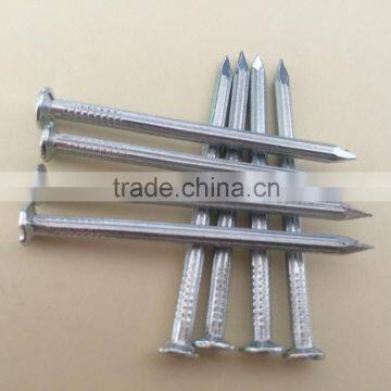 Fluted concrete nails for building supply with high quality