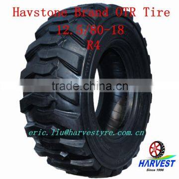 12.5/80R18-12PR With R4 Pattern Industry Tyre