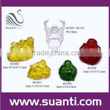 Wholesale Resin /crystal Laughing Buddha Statue photo-3