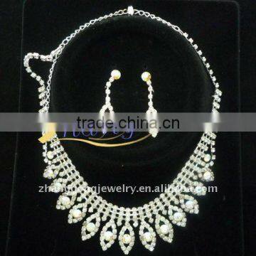 fashion diamond wedding jewelry set