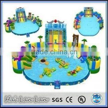 Giant Inflatable Amusement Water Park Games For Adults