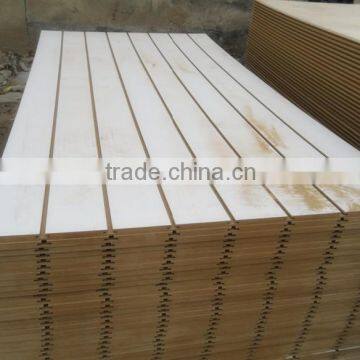 White Slot MDF board with bottom price