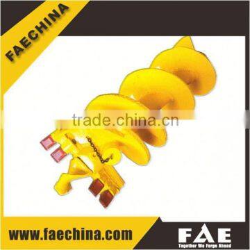 FAECHINA Piling Equipment About Double Start Straight Helix Sand Auger