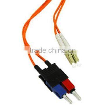 10m LC-SC 62.5/125 OM1 Duplex Multimode PVC Fiber Optic Cable