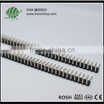 2.54mm pin heade right angle connector 40pins