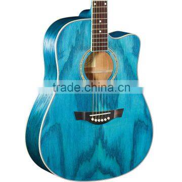 Wholesale Good Quality Custom Logo Chinese Acoustic Guitar Colorful Hot Selling photo-4