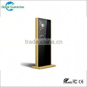 Floor standing 1080p digital signage with automatic shoe polisher with global guarantee