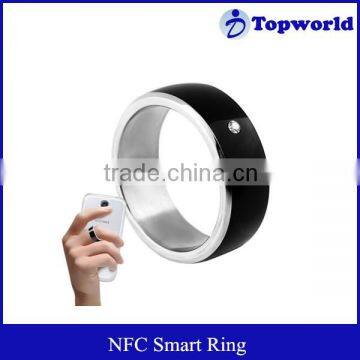 2016 New Fashion Jewelry Customized Wedding Rings Size 6-12 NFC Smart Ring