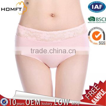 Sexy Seamless Modal Underwear Women Flower Lace