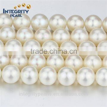 10-11mm AAA- grade almost no blemishes high quality natural freshwater semi precious pearl strand