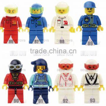 2016 hot items online plastic toys ABS materiel building blocks bricks bulk mini figures mixed DE00079-9