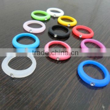 Multifunctional custom silicone rubber finger ring