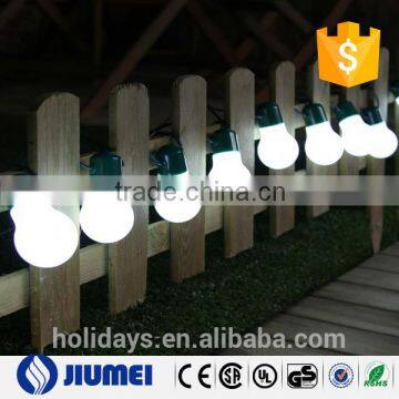 6M White Solar Party Festoon LED Light Bulb