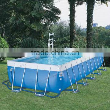 Hot sale commercial above ground hard swimming pool