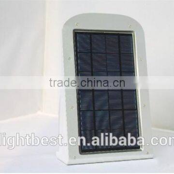 3 w Solar motion sensor wall lamp with 38 LED,High Bright LED Lighting