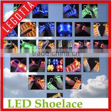 New Glowing in the Dark Innovative Fashional Lighting Shoelace on Sale photo-5