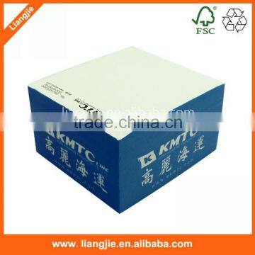 Promotion Custom Logo Design Print Every Sides Sticky Note Pad Memo Cube photo-2