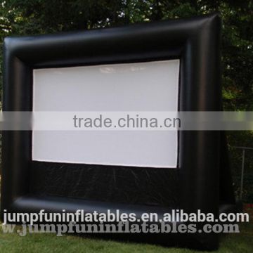 customize PVC Movie Screen made by Jumpfun with high quality Inflatable Projection Screen for sale