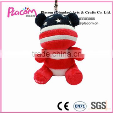 2016 Creative Lovely Fashion Customize promotional gifts and gifts Wholesale Chear Plush toys keychains Bear