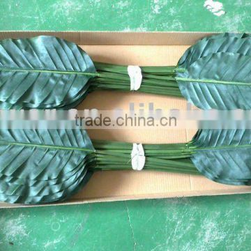 silk large leaves tropical presentation