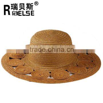 fashion funny coloful beach paper sombrero straw hat wholesale