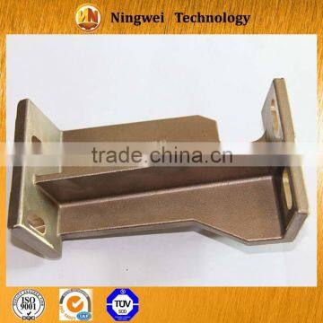 Aluminum bronze casting fitting for rail traffic machinery parts