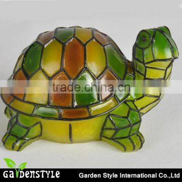 led light cheap price, cute animal solar light, poly-resin light decorative light