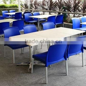 Solid surface restaurant dining tables / counter for fast food