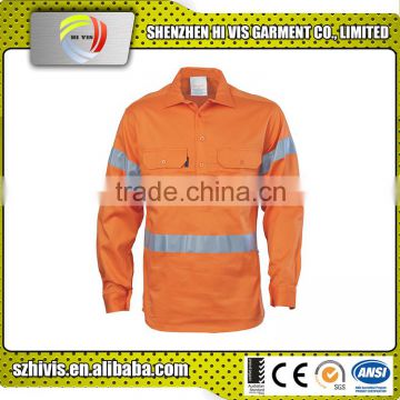 Roadway Products In Darkness Flame Retardant Work Shirt